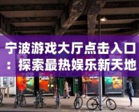 寧波游戲大廳點(diǎn)擊入口：探索最熱娛樂新天地