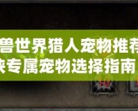 《魔獸世界獵人寵物推薦：游俠專屬寵物選擇指南》