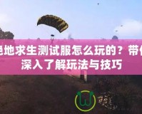 絕地求生測試服怎么玩的？帶你深入了解玩法與技巧