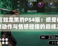 《如龍黑豹PS4版：感受極致動作與情感碰撞的巔峰之作》