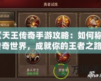 《天王傳奇手游攻略：如何稱霸傳奇世界，成就你的王者之路》