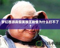 夢(mèng)幻西游真假美猴王劇情為什么打不了？