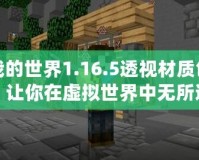 我的世界1.16.5透視材質(zhì)包，讓你在虛擬世界中無所遁形