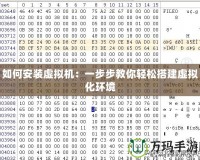 如何安裝虛擬機：一步步教你輕松搭建虛擬化環(huán)境