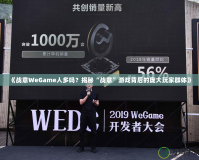 《戰(zhàn)意WeGame人多嗎？揭秘“戰(zhàn)意”游戲背后的龐大玩家群體》