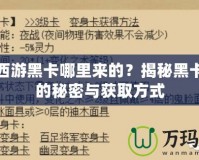 夢幻西游黑卡哪里來的？揭秘黑卡背后的秘密與獲取方式