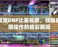 觀賞DNF比賽視頻，領(lǐng)略極限操作的精彩瞬間