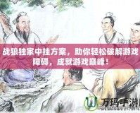 戰(zhàn)狼獨家中掛方案，助你輕松破解游戲障礙，成就游戲巔峰！