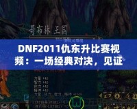 DNF2011仇東升比賽視頻：一場經(jīng)典對決，見證榮耀與激情的碰撞