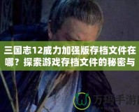 三國志12威力加強(qiáng)版存檔文件在哪？探索游戲存檔文件的秘密與管理技巧！