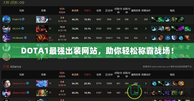 DOTA1最強出裝網(wǎng)站，助你輕松稱霸戰(zhàn)場！