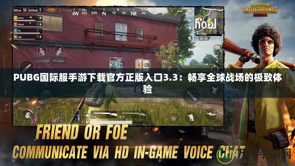 PUBG國(guó)際服手游下載官方正版入口3.3：暢享全球戰(zhàn)場(chǎng)的極致體驗(yàn)