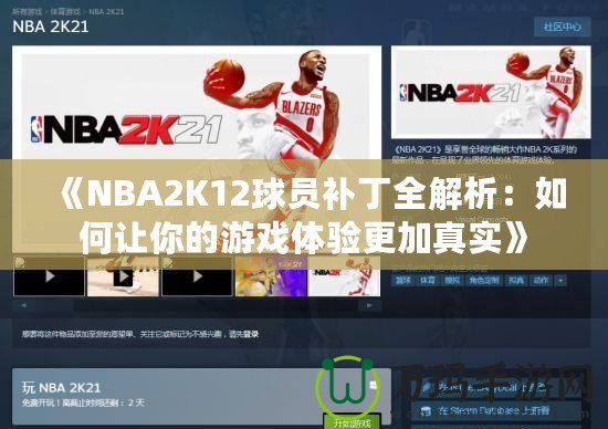 《NBA2K12球員補(bǔ)丁全解析：如何讓你的游戲體驗(yàn)更加真實(shí)》