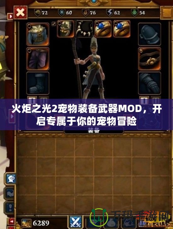 火炬之光2寵物裝備武器MOD，開啟專屬于你的寵物冒險(xiǎn)