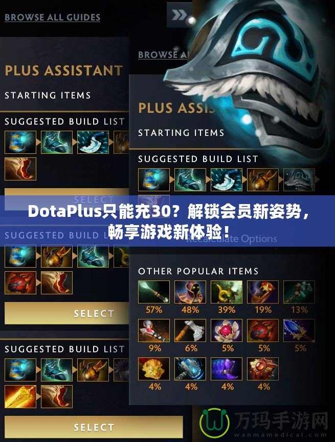 DotaPlus只能充30？解鎖會員新姿勢，暢享游戲新體驗！