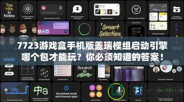 7723游戲盒手機(jī)版蓋瑞模組啟動(dòng)引擎哪個(gè)包才能玩？你必須知道的答案！