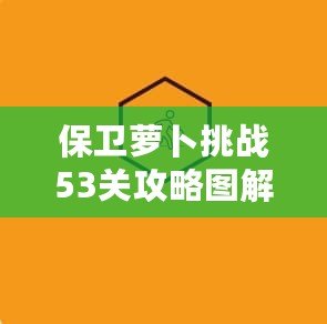 保衛(wèi)蘿卜挑戰(zhàn)53關(guān)攻略圖解法視頻，讓你輕松過關(guān)，秒殺敵人！