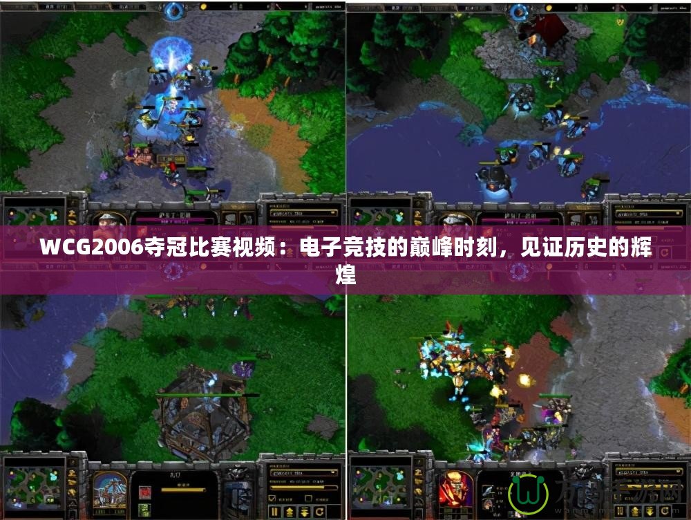 WCG2006奪冠比賽視頻：電子競(jìng)技的巔峰時(shí)刻，見證歷史的輝煌