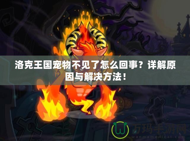 洛克王國(guó)寵物不見了怎么回事？詳解原因與解決方法！