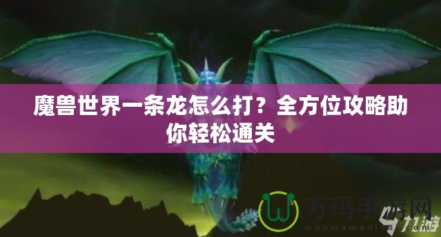 魔獸世界一條龍怎么打？全方位攻略助你輕松通關