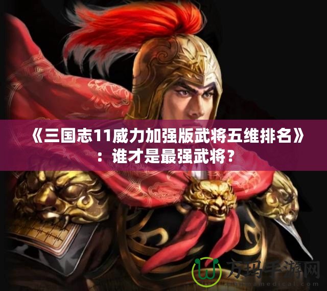 《三國志11威力加強(qiáng)版武將五維排名》：誰才是最強(qiáng)武將？