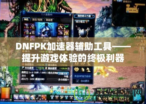 DNFPK加速器輔助工具——提升游戲體驗的終極利器